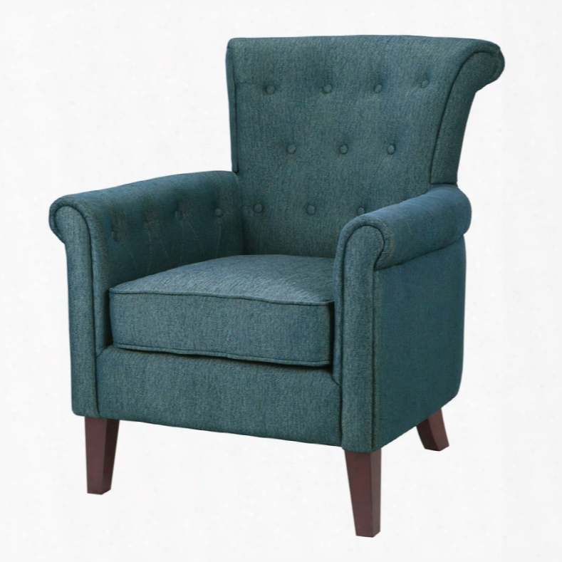 Madison Park Tomlin Chair In Rogue Peacock