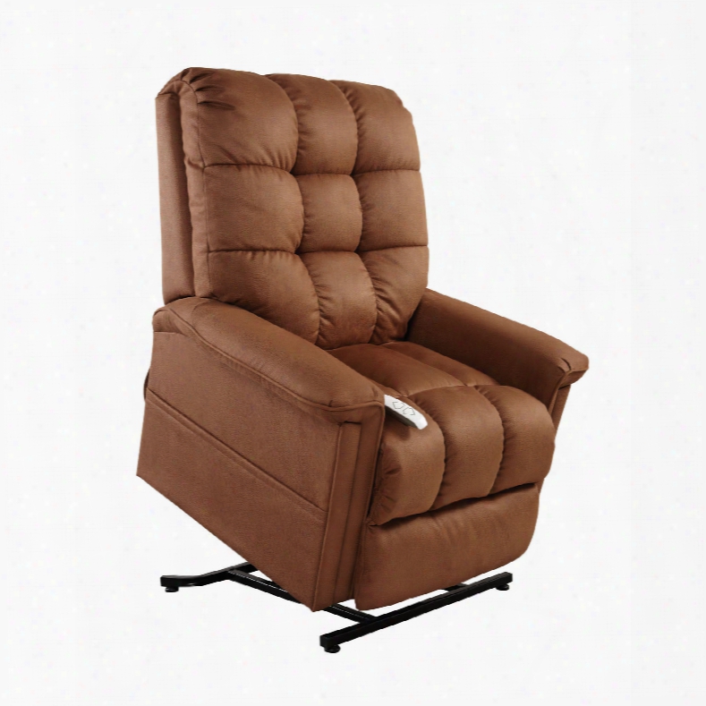 Mega Motion Windermere Birch 3 Position Power Lift Chair Chaise Lounge Recliner In Rust