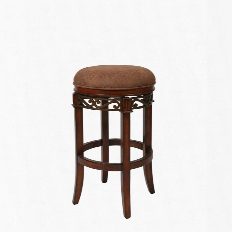 Pastel Carmel Backless Counter Stool - Set Of 2