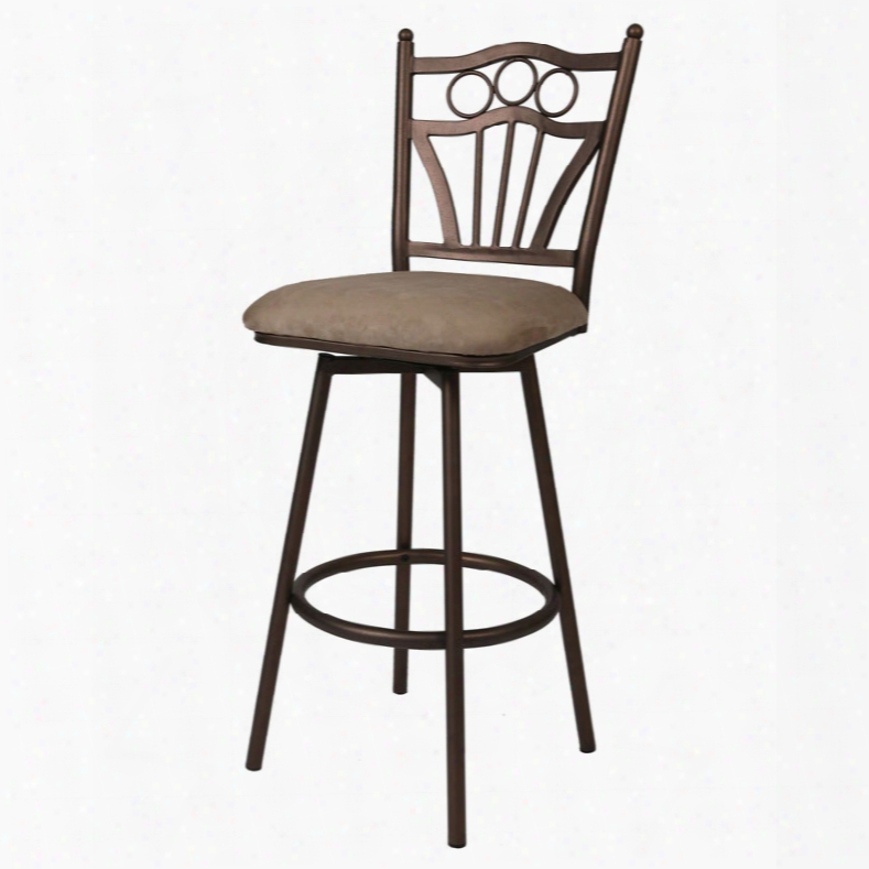 Pastel Florence Swivel Counter Stool - Set Of 2