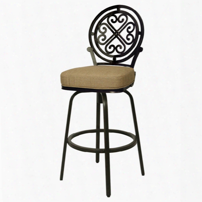 Pastel Island Falls Outdoor Barstool - Set Of 2