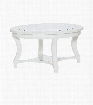 American Drew Lynn Haven Round Glass Cocktail Table