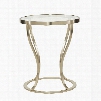 Bernhardt Miramont Round Metal Side Table