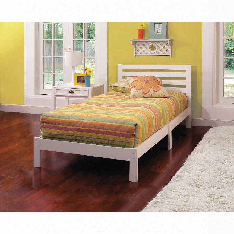 Hillsdale Furniture Aiden Twin Bed In White