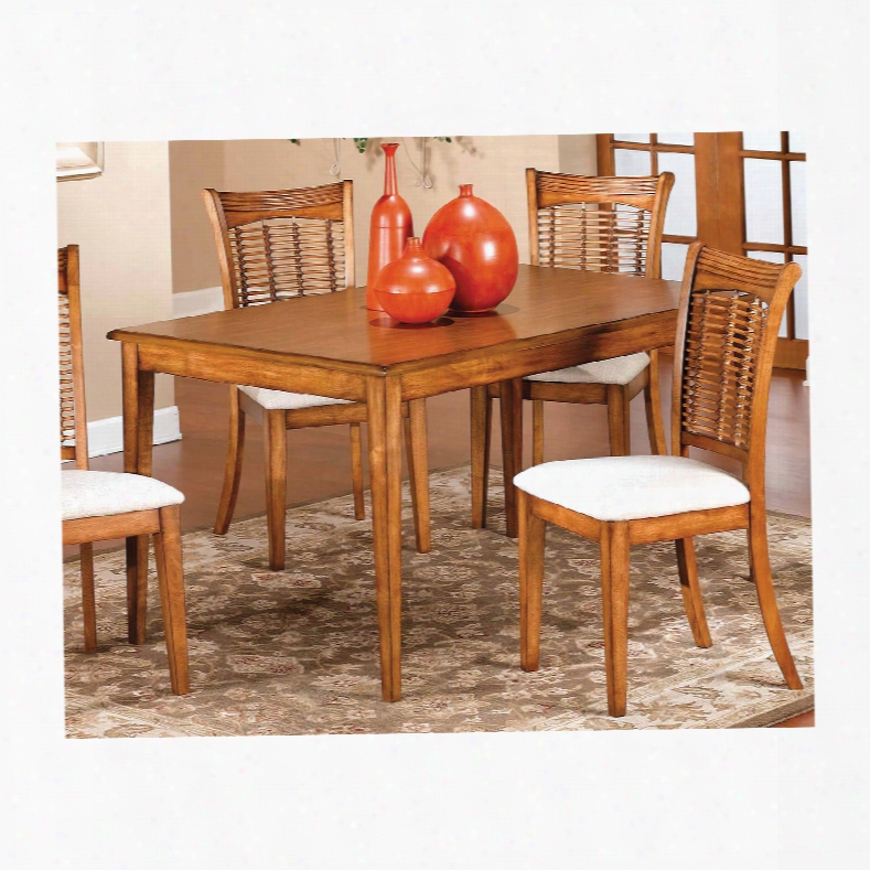 Hillsdale Furniture Bayberry Rectangle Dining Table In Oak