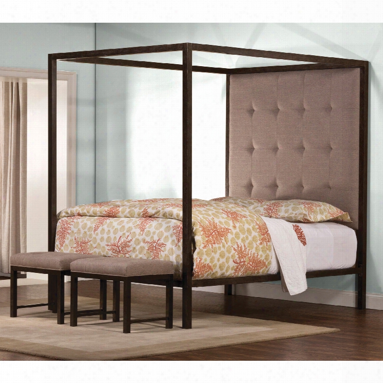 Hillsdale Furniture King's Way Canopy Bed King Size