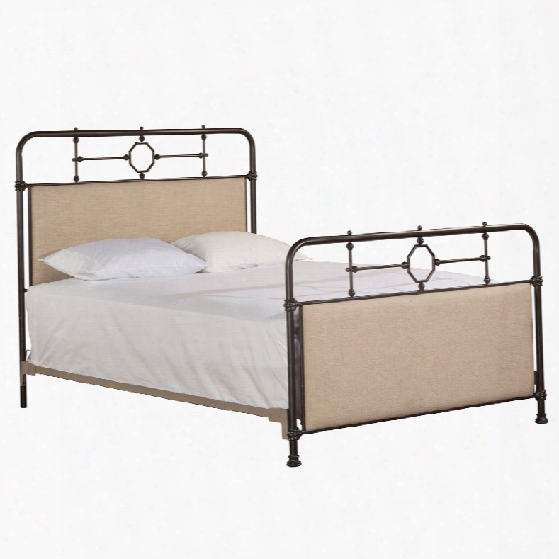 Hillsdale Furniture Lindley Upholsterde Bed King Size