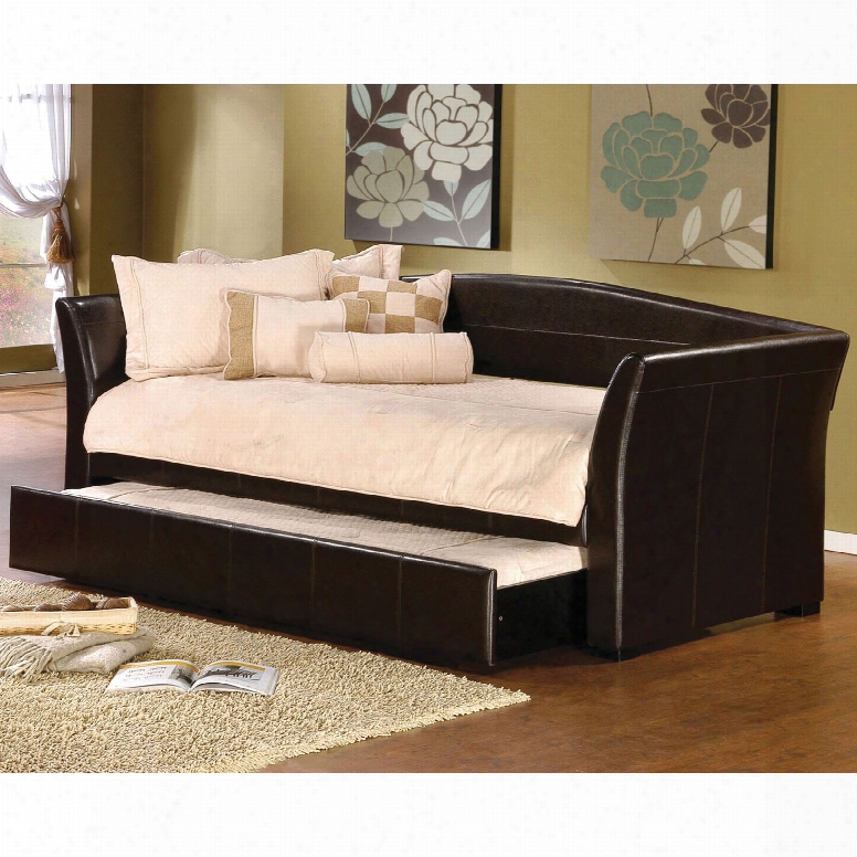 Hillsdale Furniture Montgomery Daybed In Brown With Free Mattress