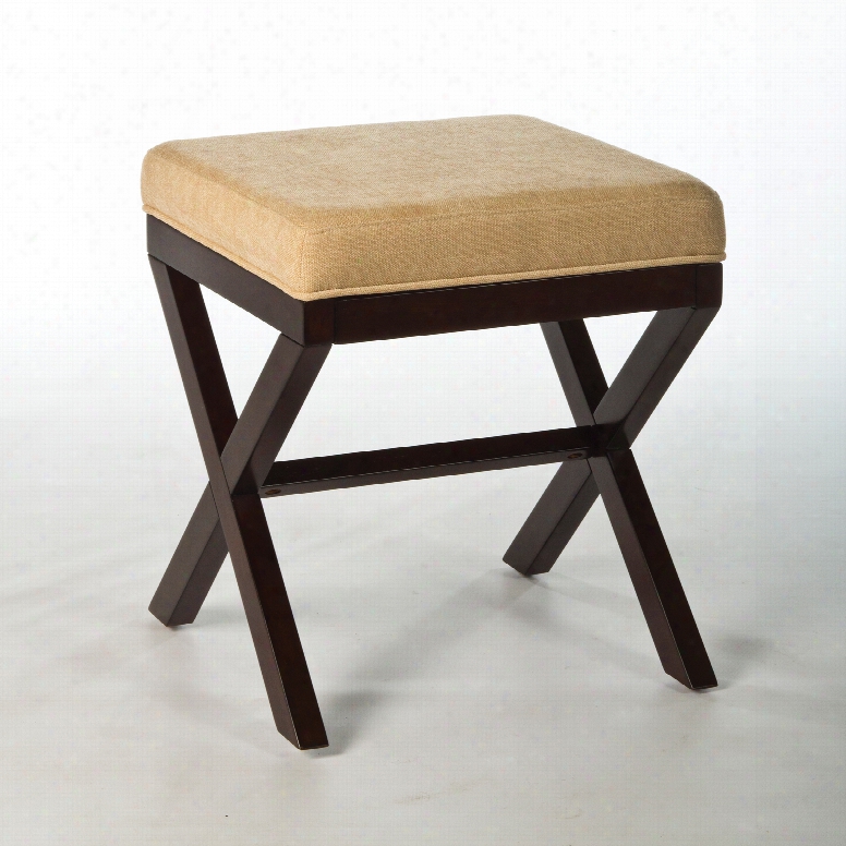 Hillsdale Furniture Morgan Wood Vanity Stool