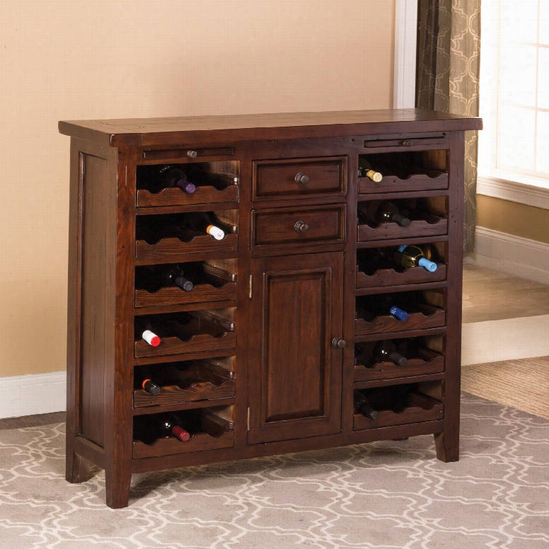 Hillsdale Furniture Tuscan Retreat Wine Console Storage Unit