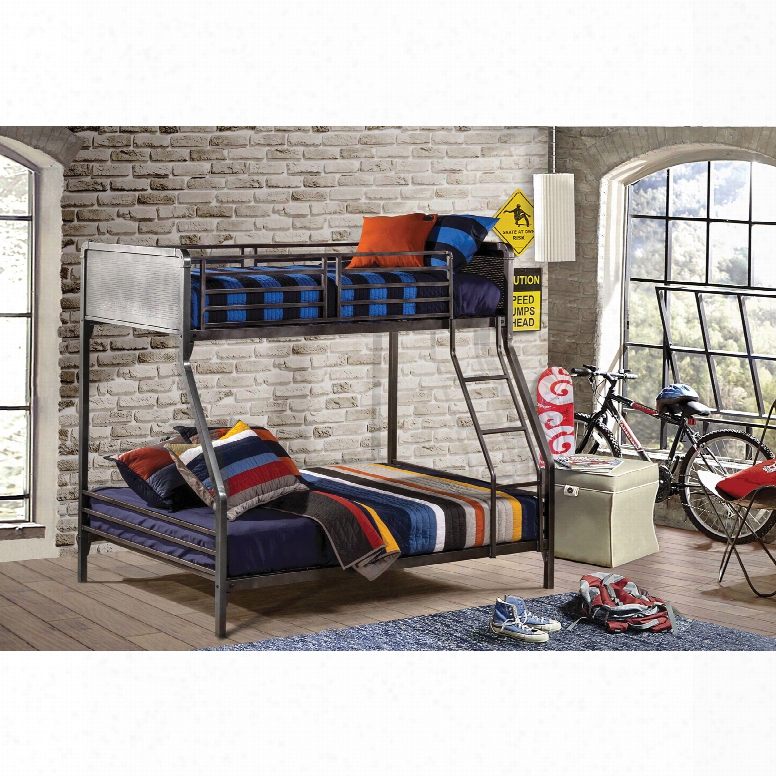 Hillsdale Furniture Urban Quarters Twin Over Full Bunk Bed