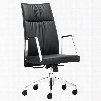 Zuo Modern Dean High Back Office Chair in Black