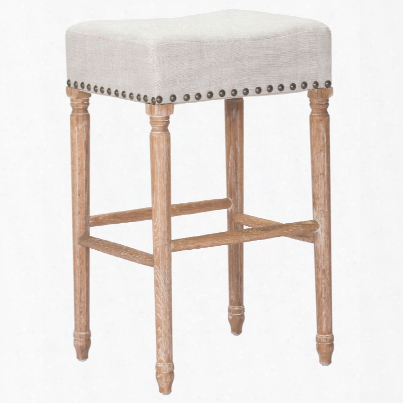 Zuo Era Anaheim Barstool In Beige - Set Of 2