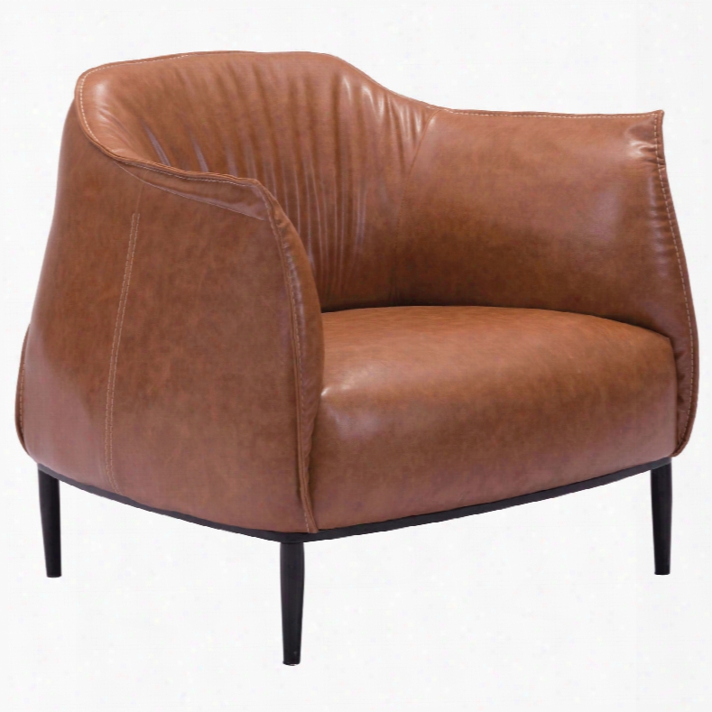 Zuo Era Julian Occasional Chair In Coffee