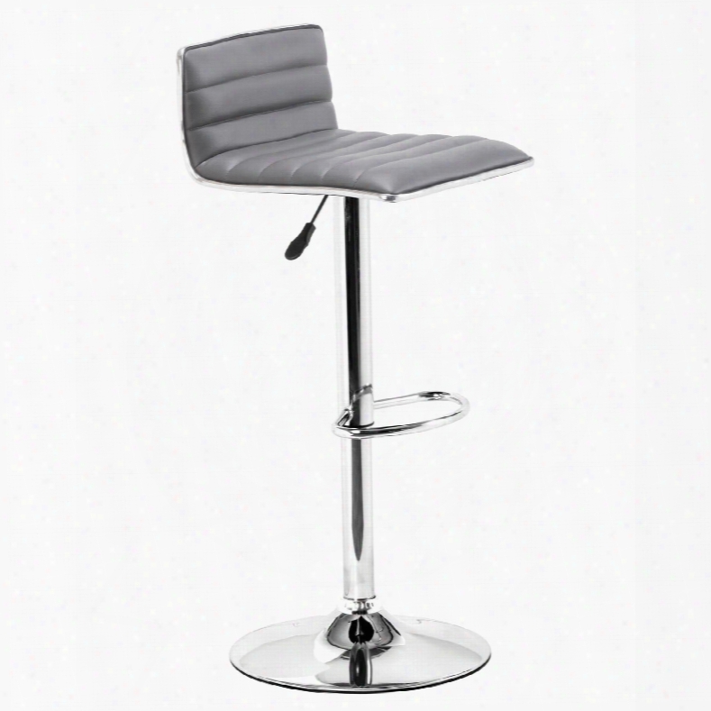 Zuo Modern Equation Bar Chair In Gray