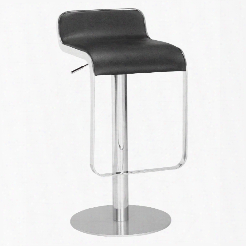 Zuo Modern Equino Bar Stool In Black