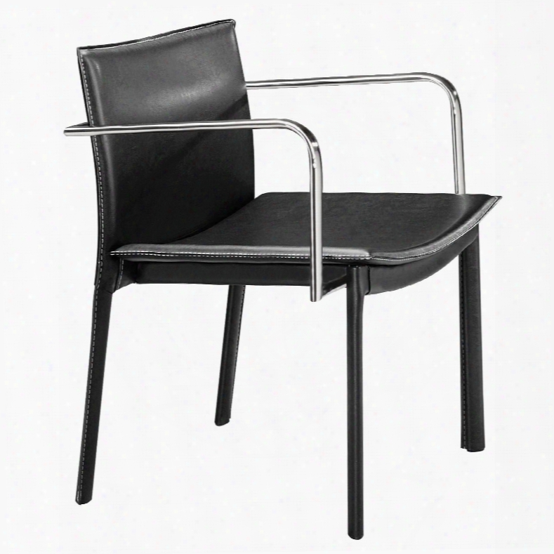 Zuo Modern Gekko Conference Chairs In Black - Set Of 2