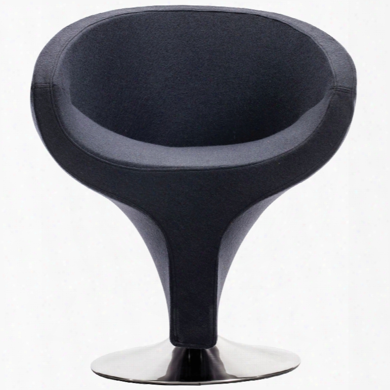 Zuo Modern Kuopio Arm Chair In Iron Gray
