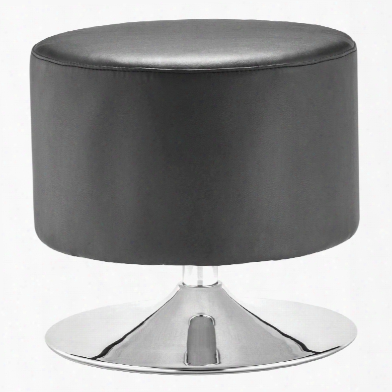 Zuo Modern Plump Ottoman In Black