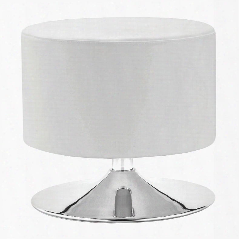 Zuo Modern Plump Ottoman In White