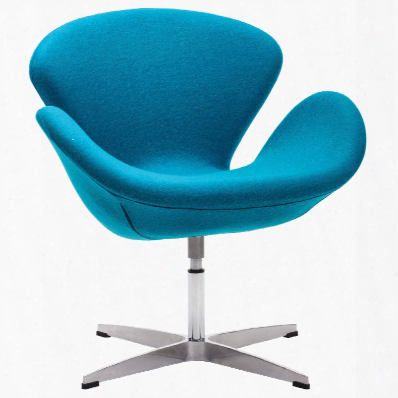 Zuo Modern Pori Arm Chair In Island Blue