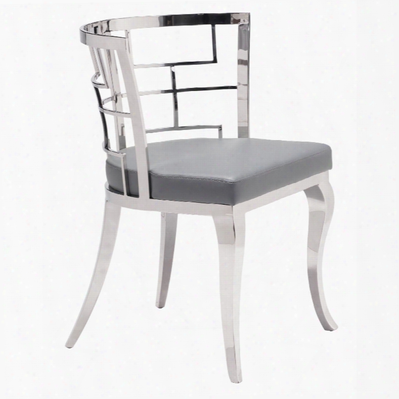 Zuo Modern Quince Dining Chair In Gray - Set Of 2