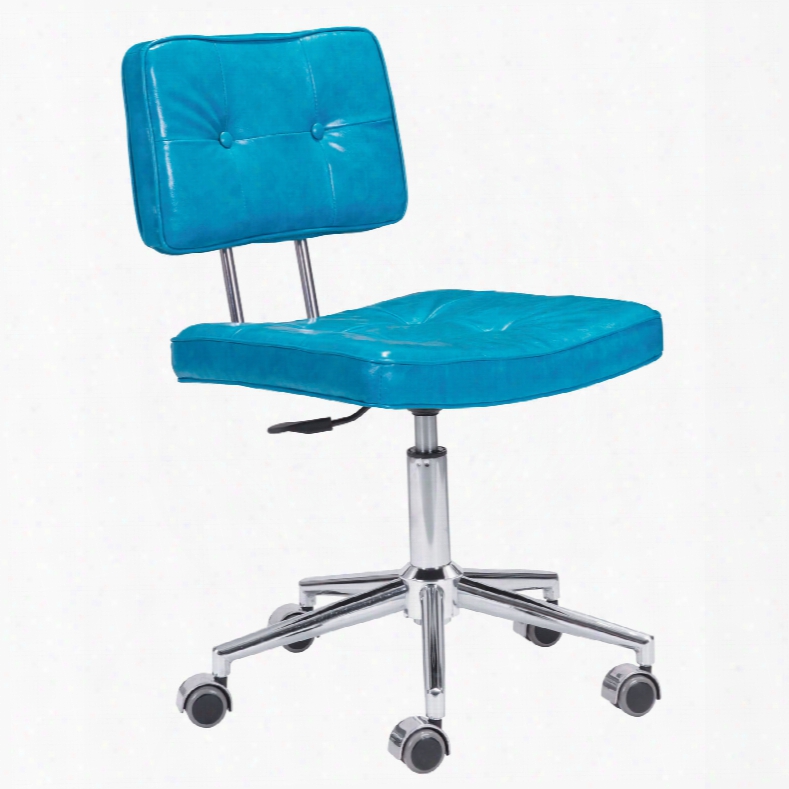 Zuo Modern Series Office Chair In Blue