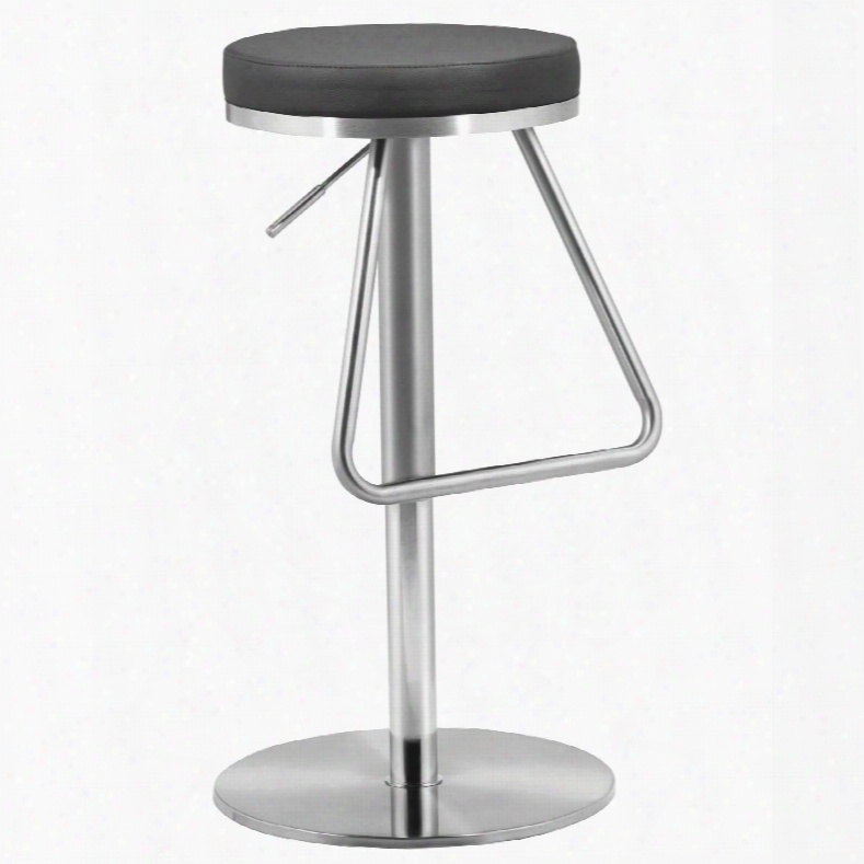 Zuo Modern Soda Barstool In Black