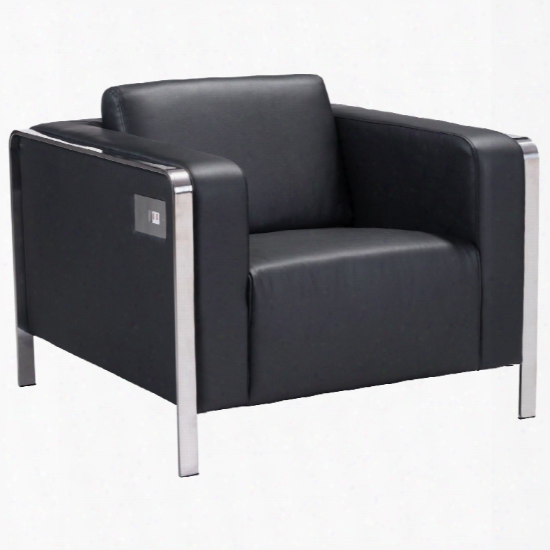 Zuo Modern Thor Arm Chair In Black