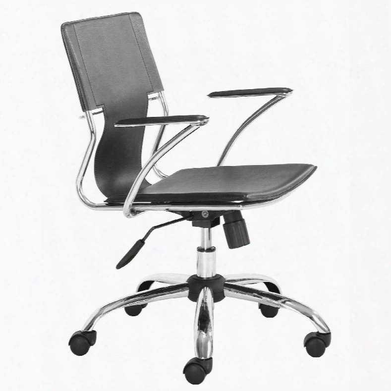 Zuo Modern Trafico Office Chair In Black