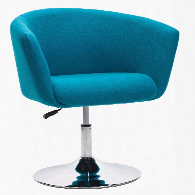 Zuo Modern Umea Arm Chair In Island Blue