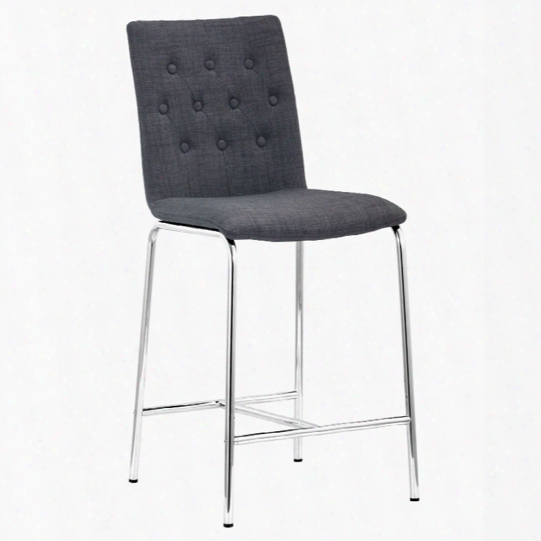 Zuo Modern Uppsala Counter Chair In Graphite