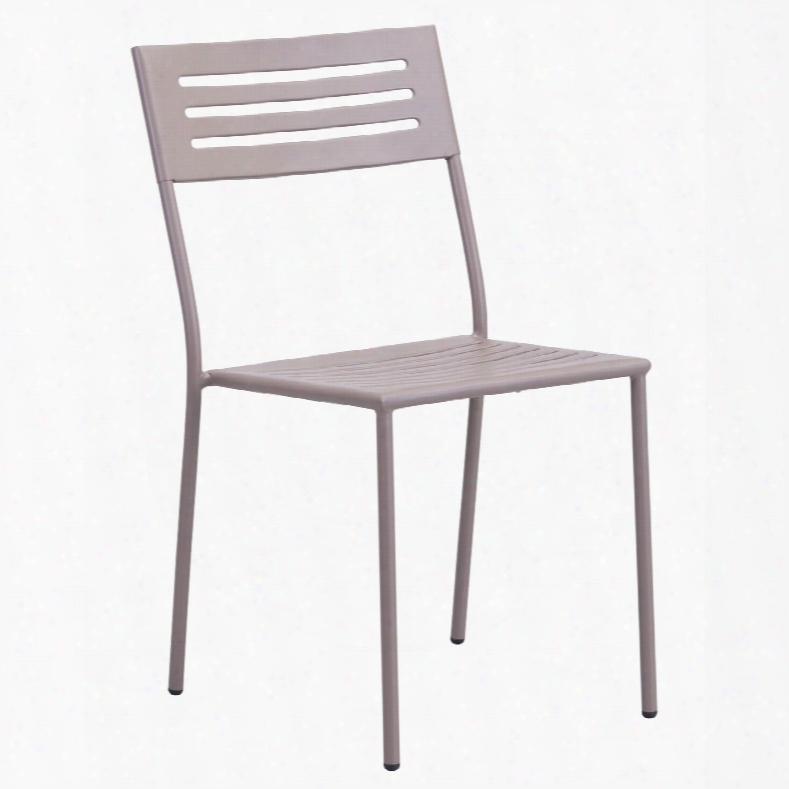 Zuo Vive Wald Dining Chair In Taupe - Set Of 2