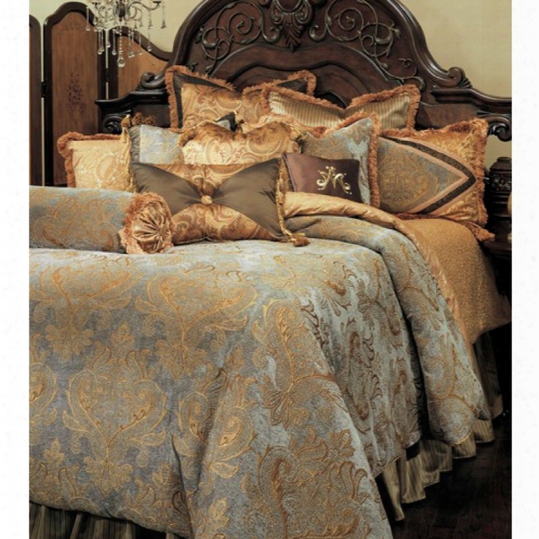 Aico Elizabeth King Comforter Set By Michael Amini