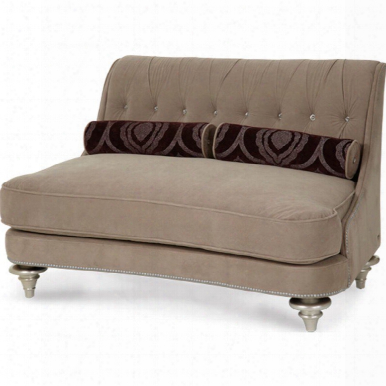 Aico Hollywood Swank Settee By Michael Amini