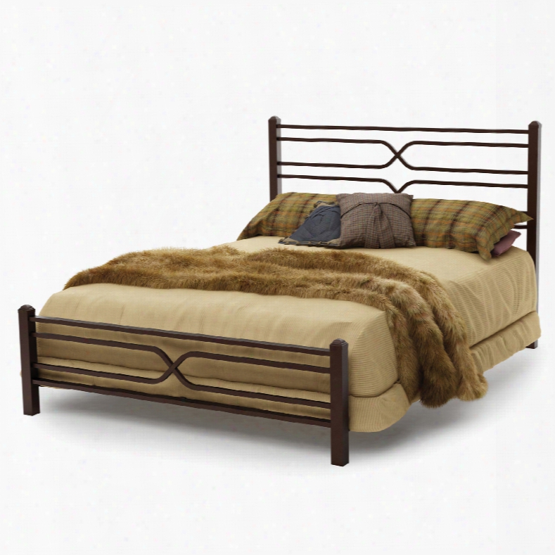 Amisco Timeless Full Platform Bed (with Versatile Mattress Support)