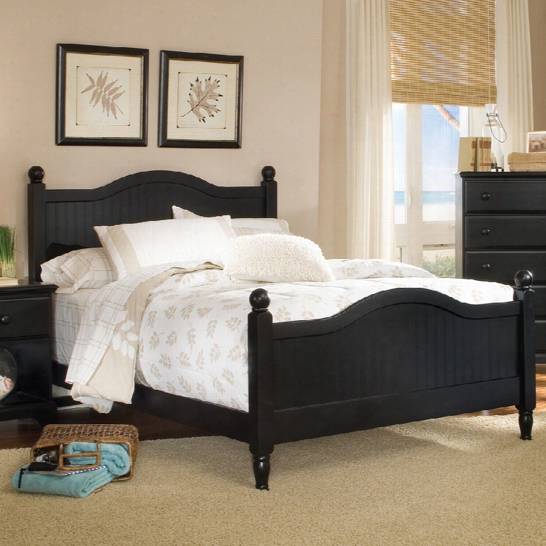 Carolina Furniture Works Midnight Cottage Full Panel Bed