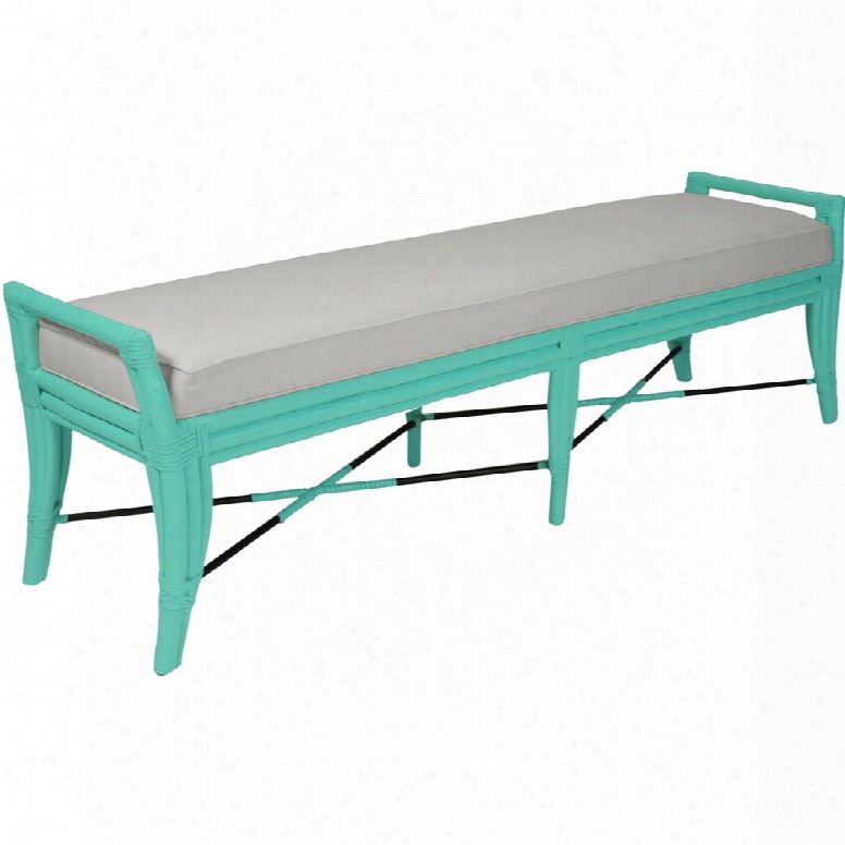 David Francis Long Malacca Bench