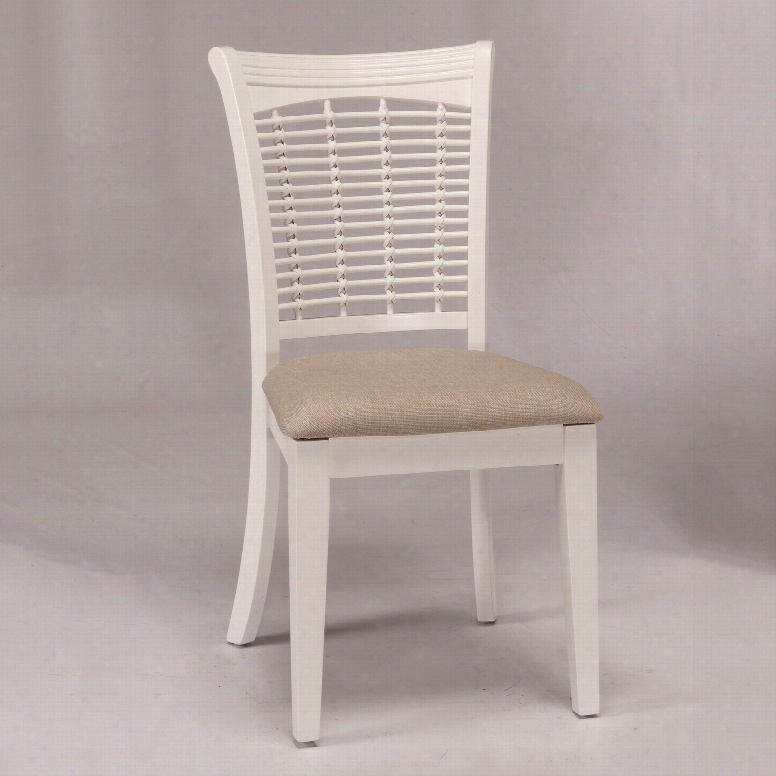 Hillsdale Furniture Bayberry Dining Chair In White Set Of 2