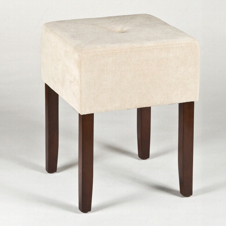 Hillsdale Furniture Bellamy Backless Vanity Stool