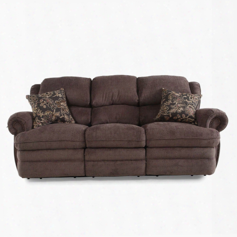 Lane Furniture Fastlane Furniture Hancock Double Reclining Sofa In Viper Mink