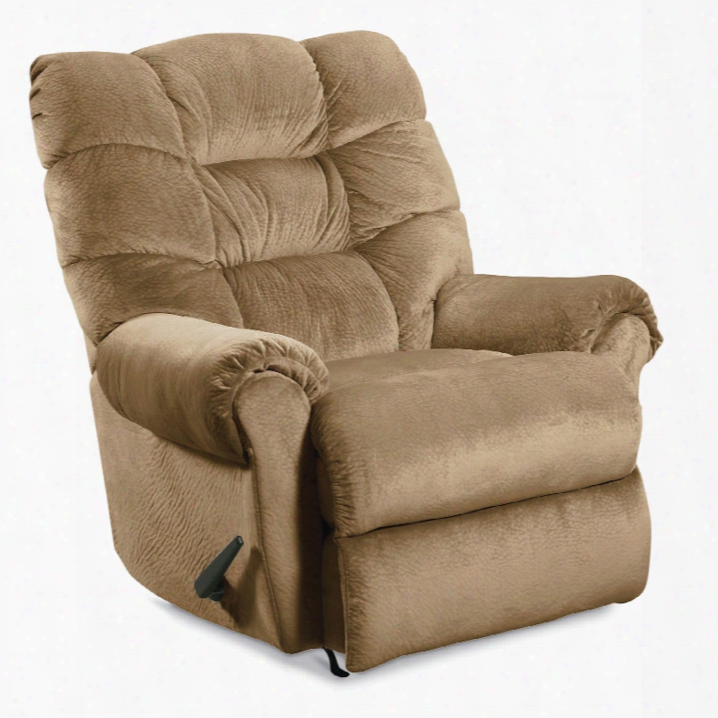 Lane Furniture Zip Rocker Recliner In Champion Camel