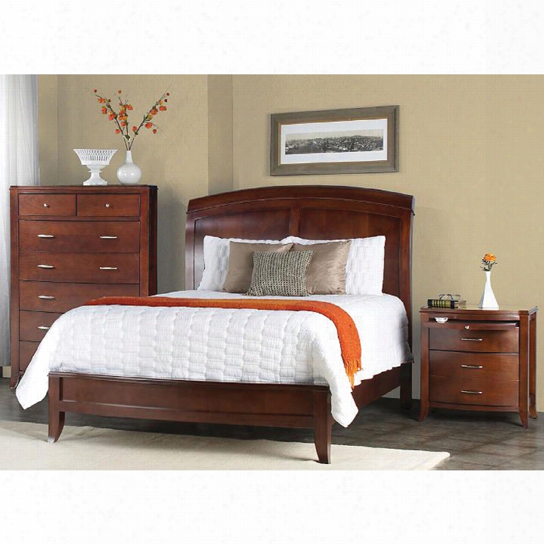 Modus Brighton Low Profile Twin Sleigh Bed