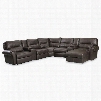 Lane Furniture Brandon 5 Seat 2 Console Chaise Sectional - You Choose the Fabric