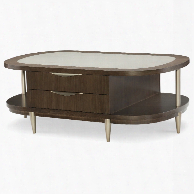 Rachael Ray Home Soho Oval Cocktail Table By Legacy Classic Furniture