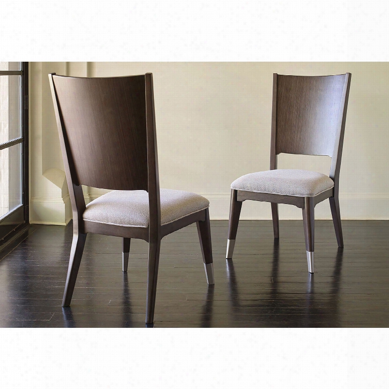 Rachael Ray Home Soho Wood Back Side Chair Set Of 2 By Legacy Classic Furniture