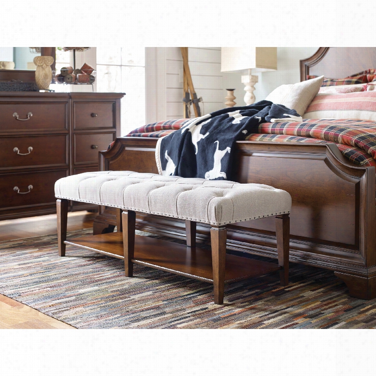 Rachael Ray Home Upstate Upholstered Bench By Legacy Classic Furniture