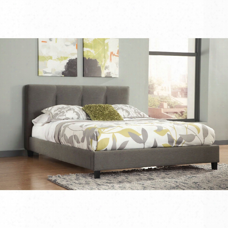 Signature Design By Ashley Masterton California King Size Upholstered Bed