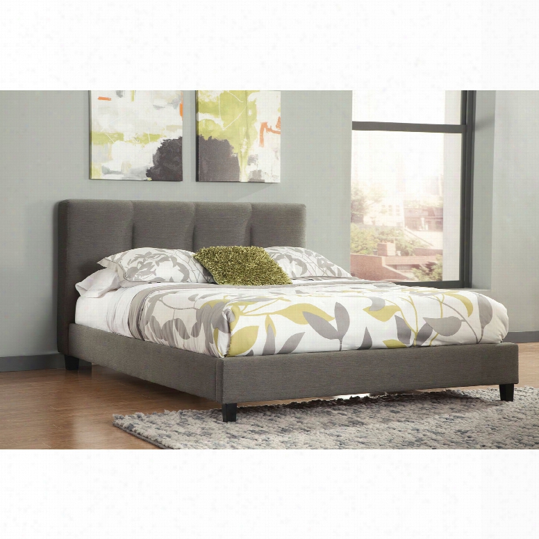 Signature Design By Ashley Masterton Queen Size Upholstered Bed