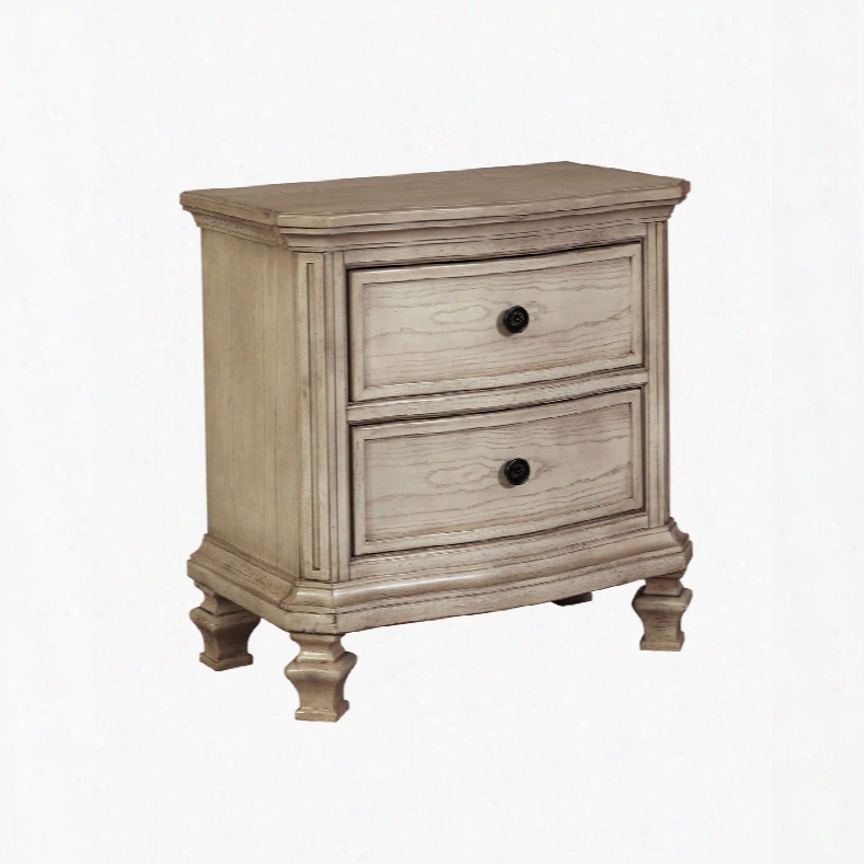 Signature Design By Ashley Pastoral Charm Demarlos 2 Drawer Night Stand